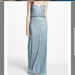 Adrianna papell beaded blouson dress